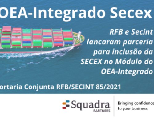 OEA-Integrado Secex – Facilitação nas operações de Drawback